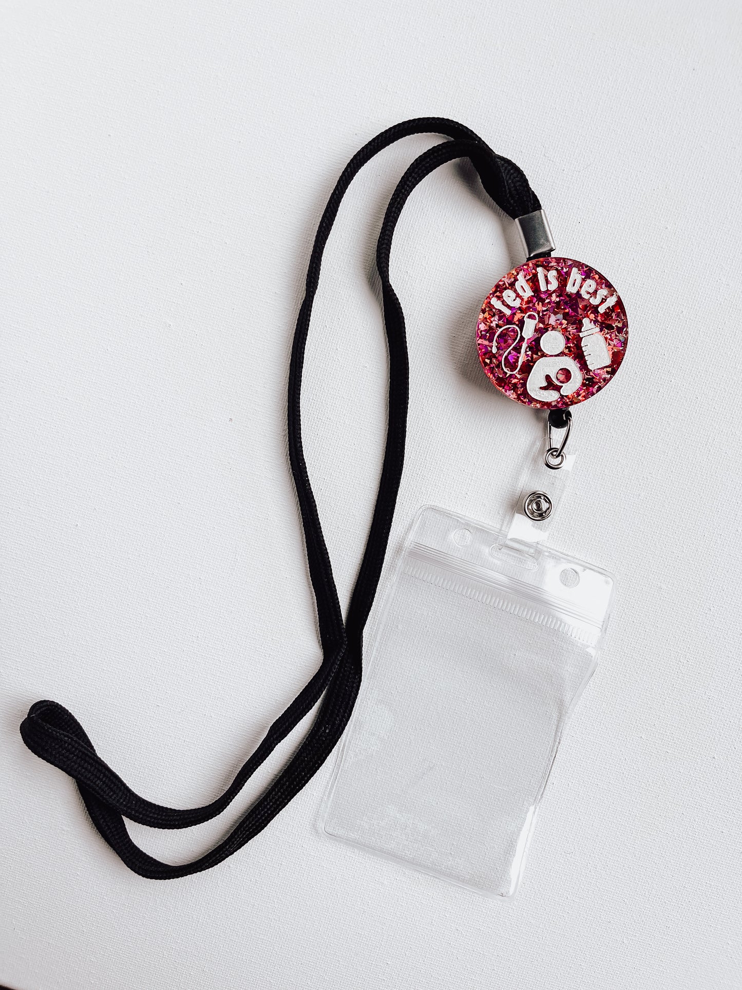 “Fed is Best” Lanyard Badge Reel