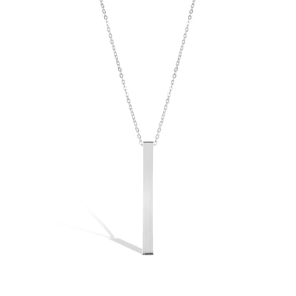 4 Sided Vertical Bar Necklace